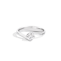 Anello Recarlo Donna Anniversary in Oro bianco Diamante 0.18 Ct R01SO195 - R01SO195
